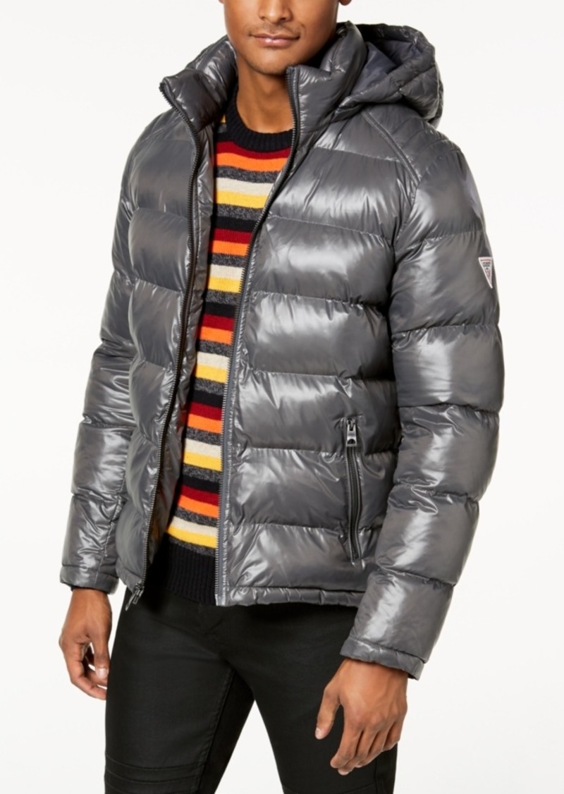 guess bubble coat mens