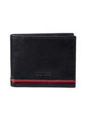Guess Men's Leather Passcase Wallet