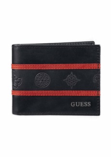 Guess Men's Leather Passcase Wallet