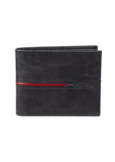 Guess Men's Leather Passcase Wallet