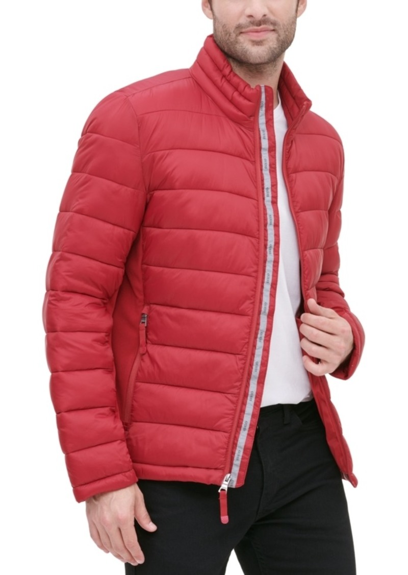 red guess jacket