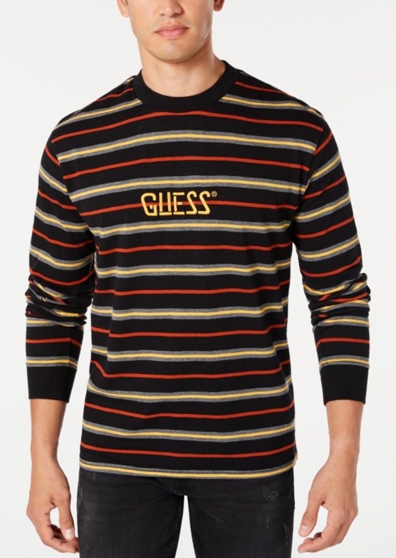 guess jeans long sleeve striped