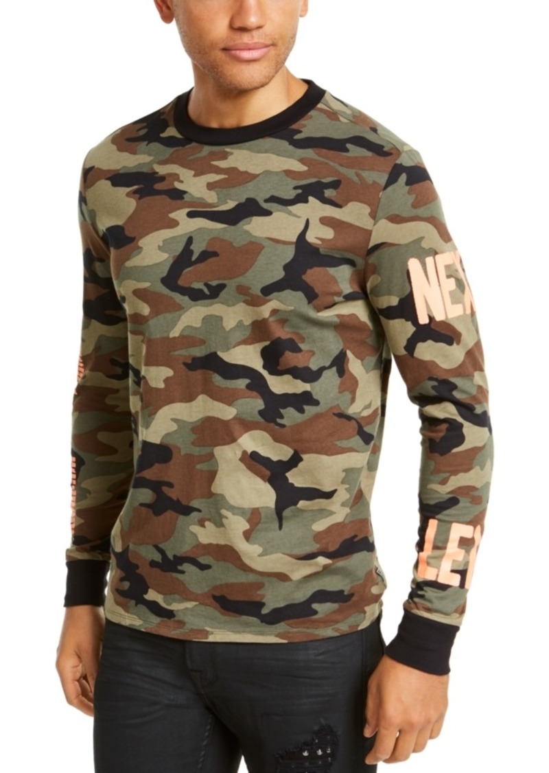 guess camo sweatshirt