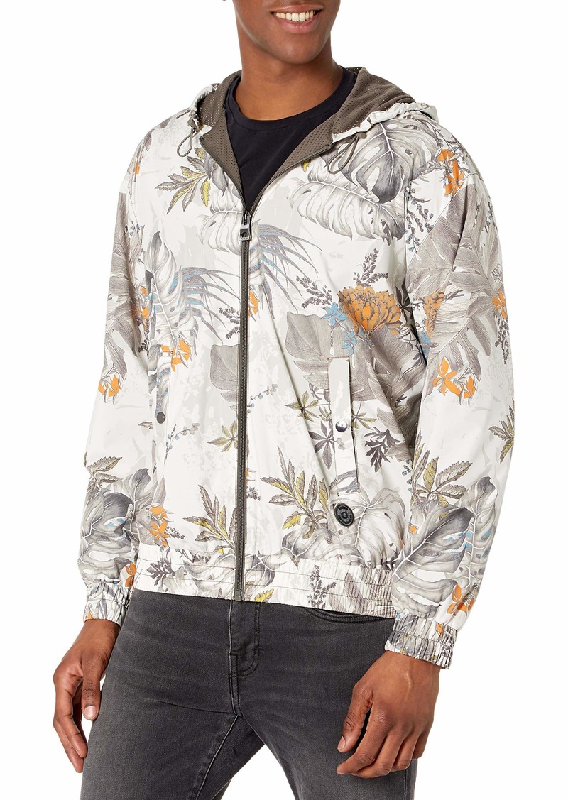 GUESS Men's Riot Floral Jacket