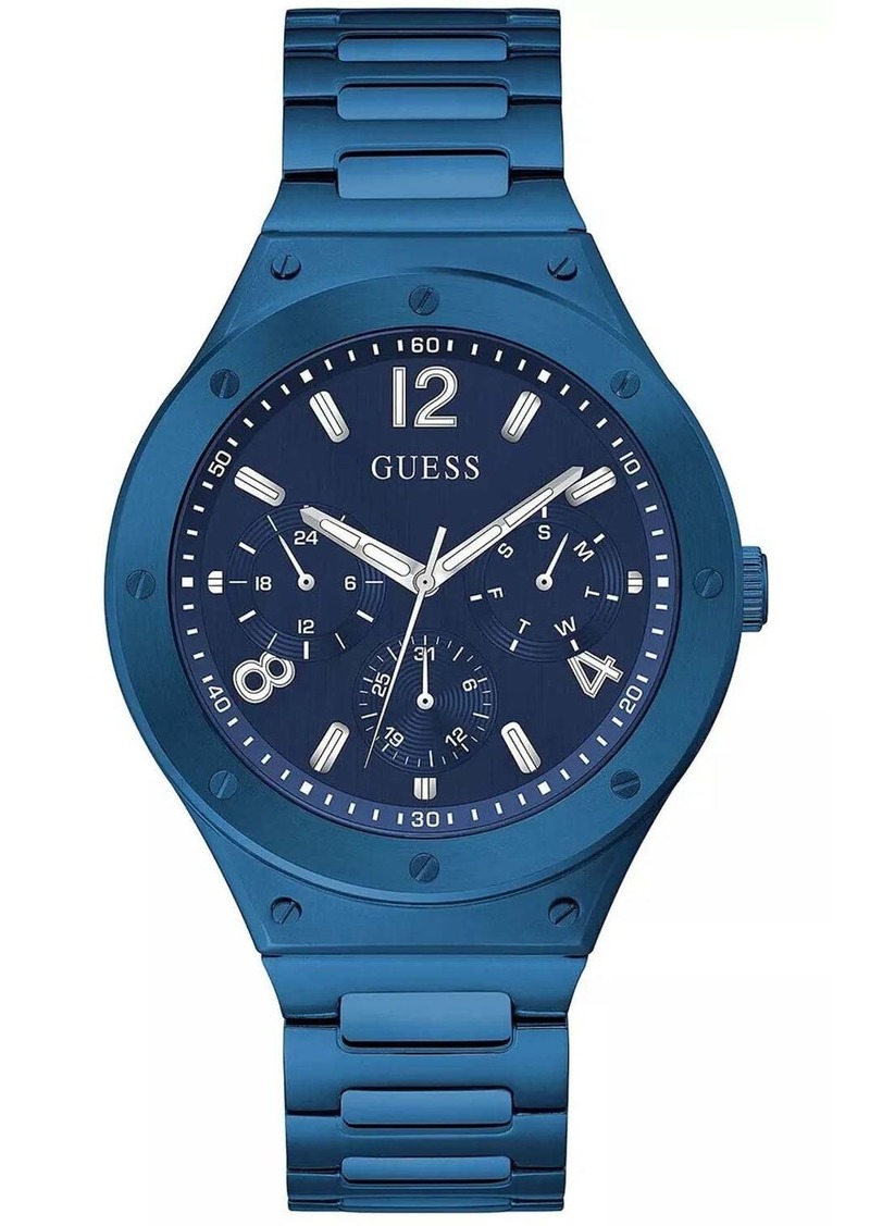 Guess Men's Scope Multifunction Blue Dial Watch