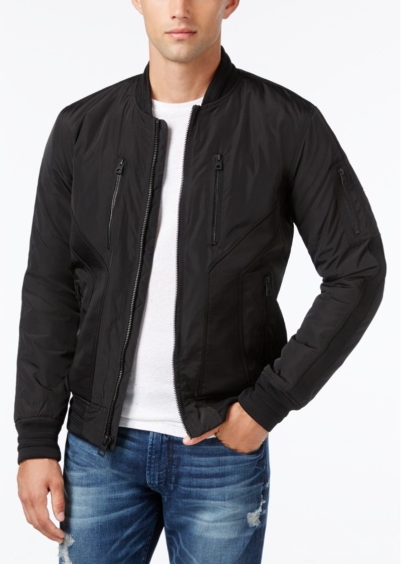 GUESS Guess Men's Sebastian Full-Zip Bomber Jacket | Outerwear
