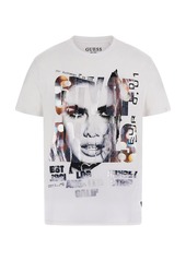 GUESS Men's Short Sleeve Basic City of Angels Tee