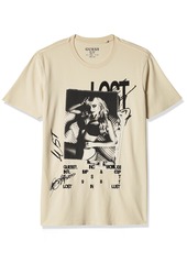 GUESS Men's Short Sleeve Basic Lost in Lust Tee