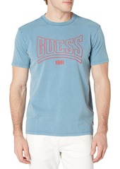 GUESS Men's Short Sleeve Heritage Logo Tee  Extra Large