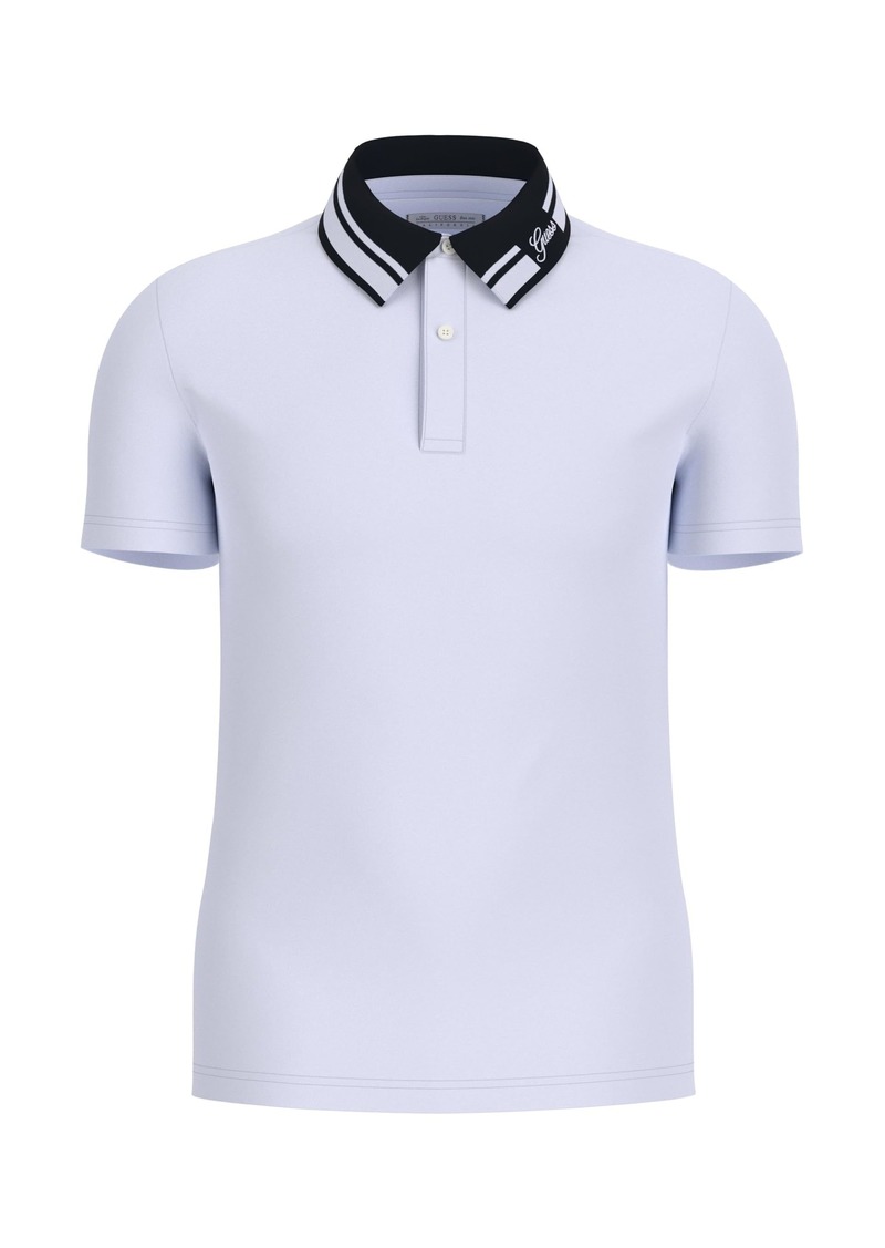 GUESS Men's Short Sleeve Nolan Polo