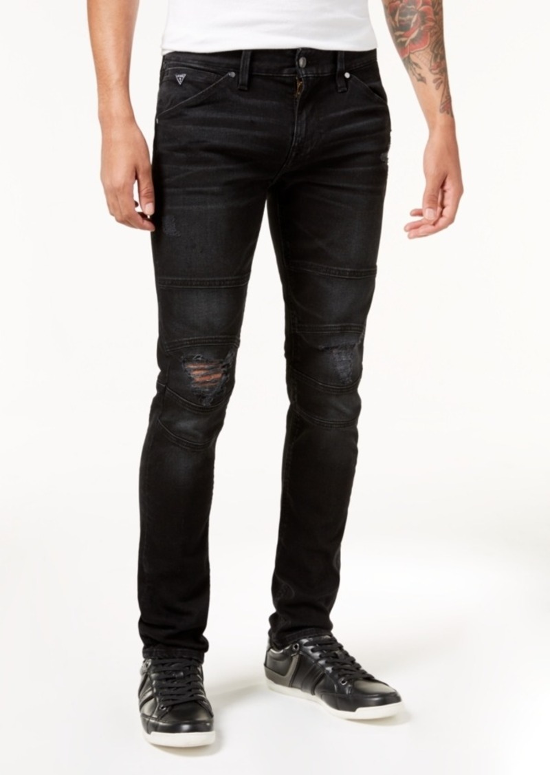 mens slim fit tapered jeans