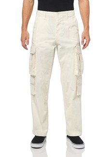 GUESS Men's Soft Twill Relaxed Cargo Pant