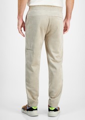 Guess Men's Straight-Fit Daril Sweatpants - PASADENA STONE