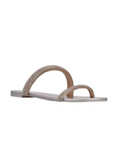 GUESS Nerica Sandal in Dazzel Multi/Nude at Nordstrom
