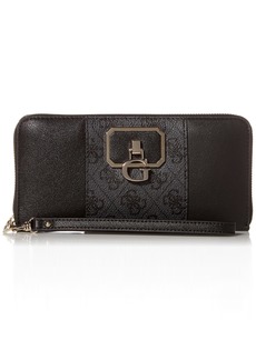 GUESS womens Noelle Large Zip Around Wallet  One size US