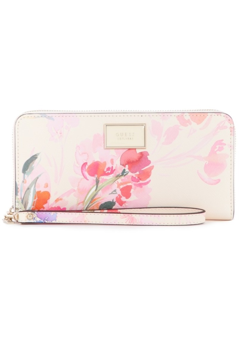 floral guess wallet