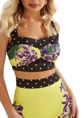 Guess Printed Cropped Top