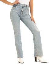 Guess Sky High Distressed Bootcut Jeans