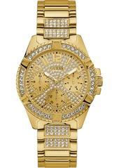 Guess Unisex Gold-Tone Stainless Steel Bracelet Watch 40mm