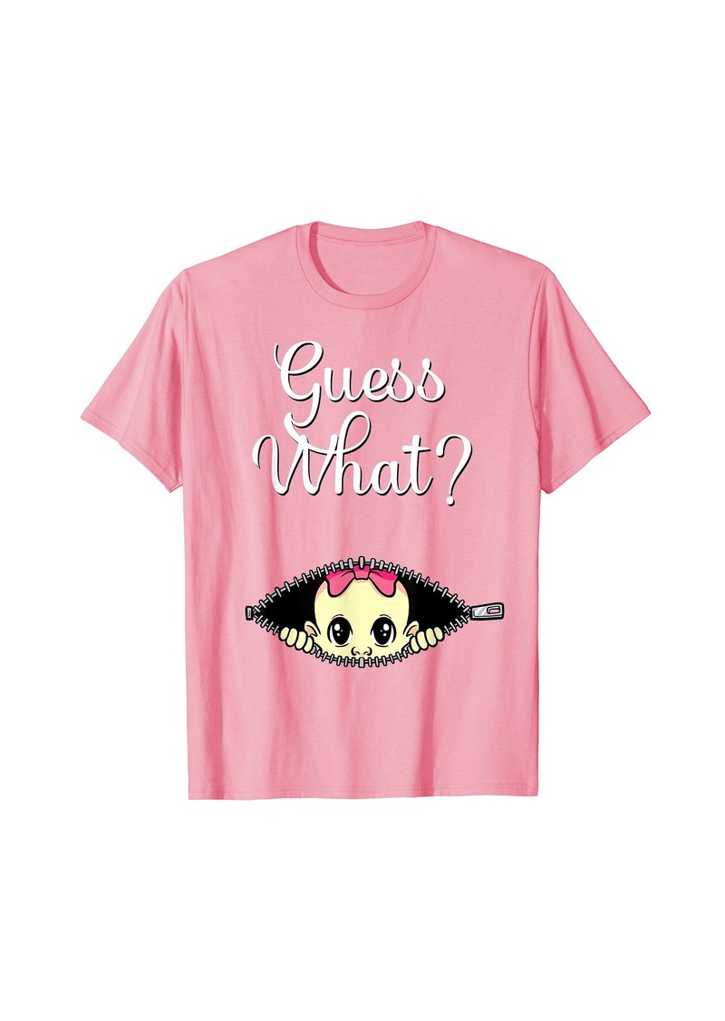 GUESS Guess What Announcement - New Baby Girl T-Shirt | Tops