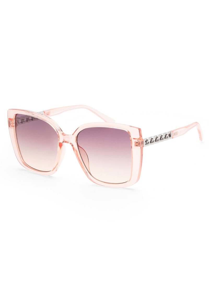 Guess Women's 57mm Pink Sunglasses GF0427-27T