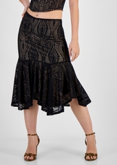 Guess Women's Amera Lace Skirt - Jet Black A