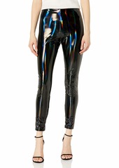 GUESS Women's Ariane Patent Hologram Legging  Extra Small