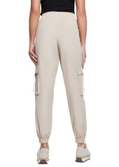 Guess Women's Aurelie Elasticated-Hem Cargo Pants - FAWN TAUPE