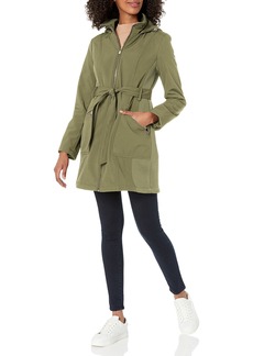 GUESS Softshell Coat– Casual Transitional Jacket for Women Fall to Winter Wardrobe