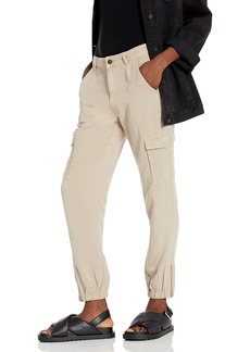 Guess Women's Bowie Straight Leg Cargo Chino Pant
