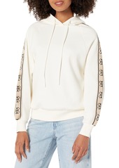 GUESS Women's Britney Hooded Sweatshirt  Extra Large