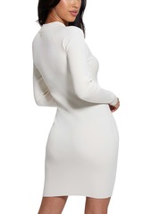 Guess Women's Cambria Cutout Bodycon Dress - Dove White