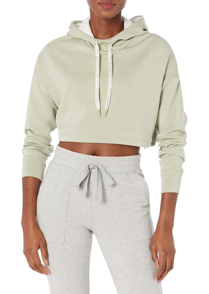 GUESS Women's Cathryn Hooded Sweatshirt  Extra Small