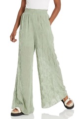 GUESS Women's Dexie Embroidered Palazzo Pants  Extra Large