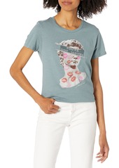 GUESS Women's Eco Short Sleeve Got Issues Easy Tee