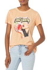 GUESS Women's Eco Short Sleeve Just Peachy Easy Tee  Extra Large