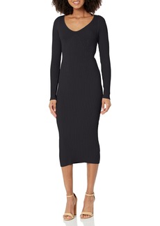 GUESS Women's Essential Long Sleeve Adele Sweater Dress
