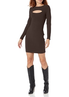GUESS Women's Essential Long Sleeve Lana Dress  Extra Small