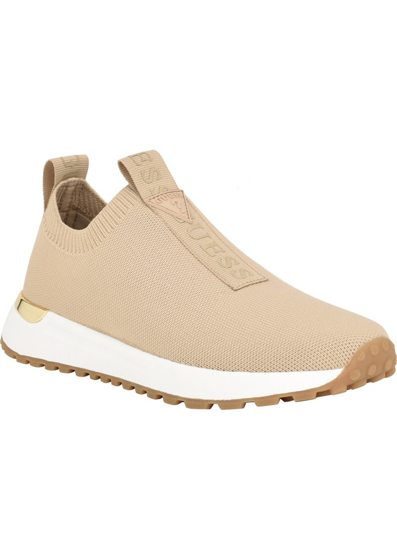 Guess Women's Flavia Slip-On Knit Jogger Sneakers - Light Natural