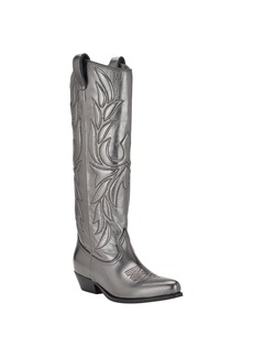 Guess Women's Ginnifer Tall Cowboy Boots - Onice