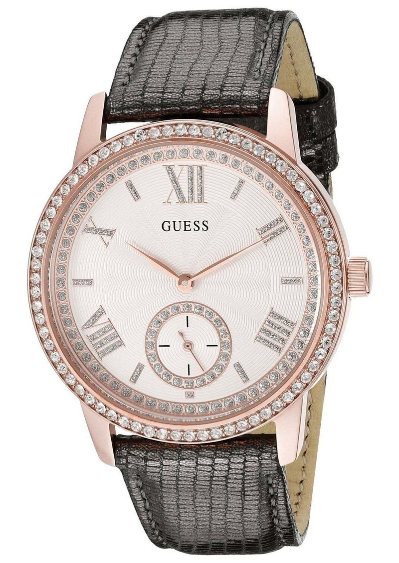 Guess Women's Gramercy White Dial Watch