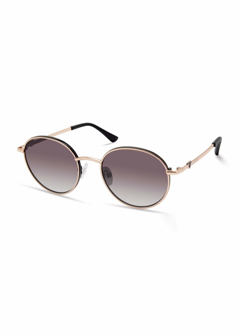 GUESS womens Classic Round Sunglasses Sunglasses   US