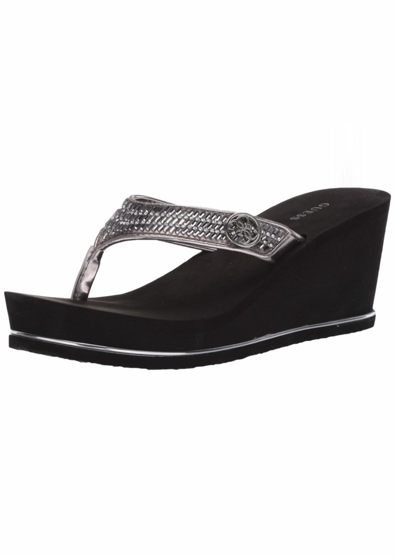 GUESS Womens Sarraly Flip-Flop   US