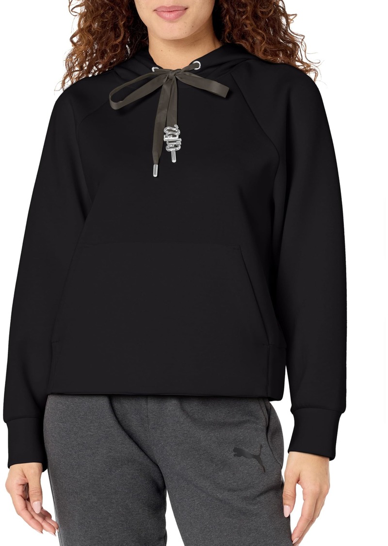 GUESS Women's Hooded Scuba Sweatshirt