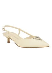 Guess Women's Jesson Pointed-Toe Slingback Pumps - Ivory