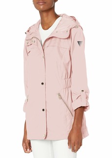 GUESS Women's Adjustable Long Sleeve Anorak Jacket