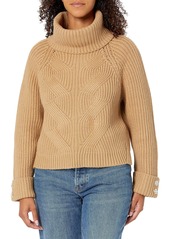 GUESS Women's Long Lois Rolled Up Sleeve Sweater