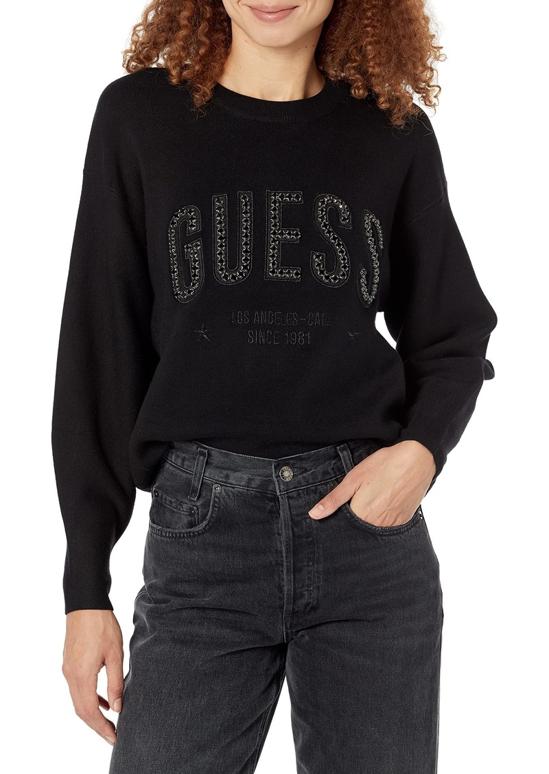 GUESS Women's Long Sleeve Estelle Sweater  Extra Small
