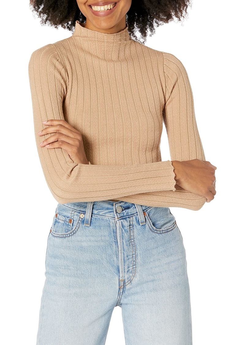 GUESS Women's Long Sleeve Isidora Turtleneck Sweater
