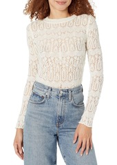GUESS Women's Long Sleeve Nathalie Sweater  Extra Small
